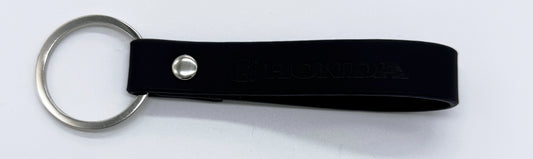 Honda Black Embossed Keyring