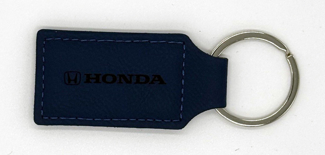Honda Blue Embossed Keyring