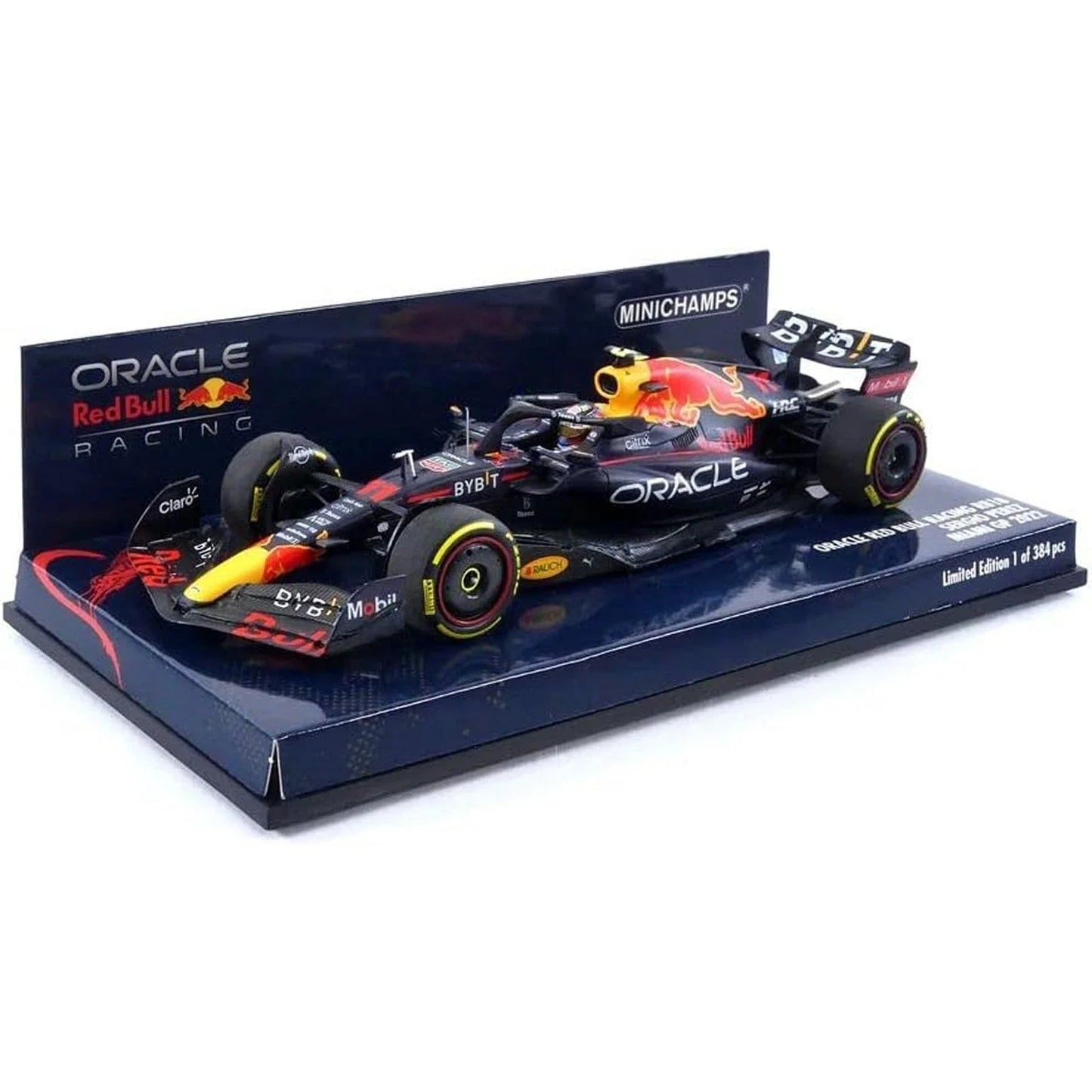 1:43rd Red Bull Racing RB18 Serrgio Perez 2022 Miami Grand Prix