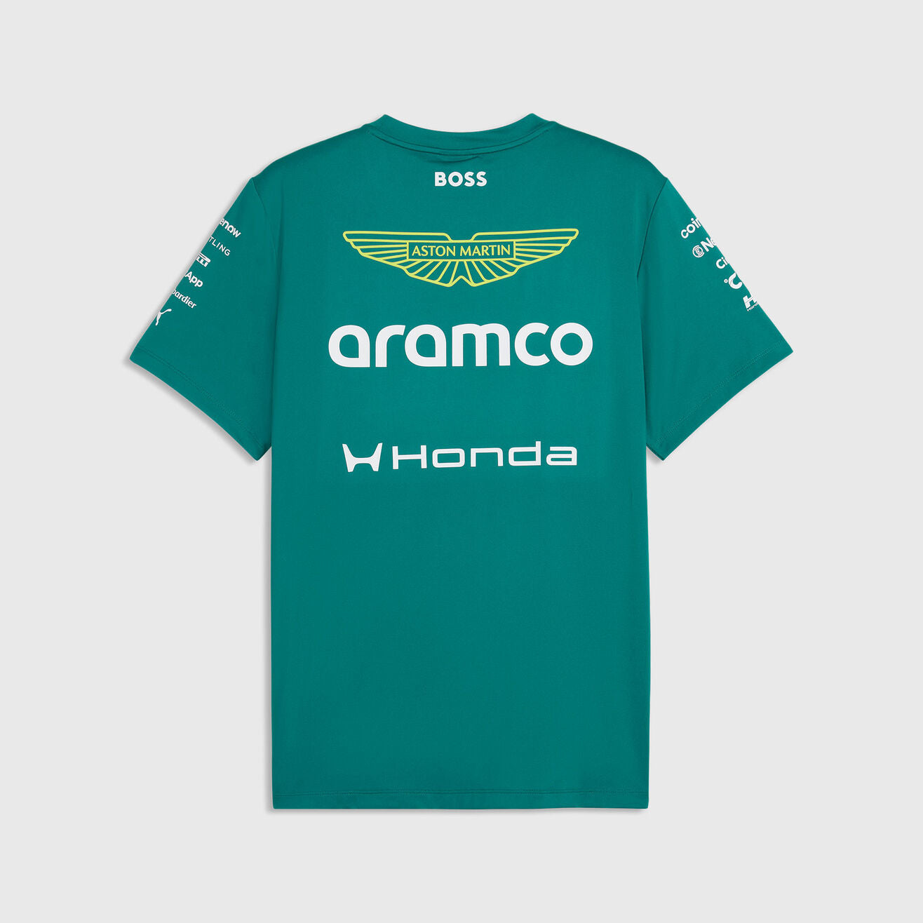 Aston Martin F1 Replica Team Tee Shirt 2026 Green