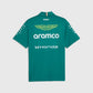 Aston Martin F1 Replica Team Polo Shirt 2026 Green