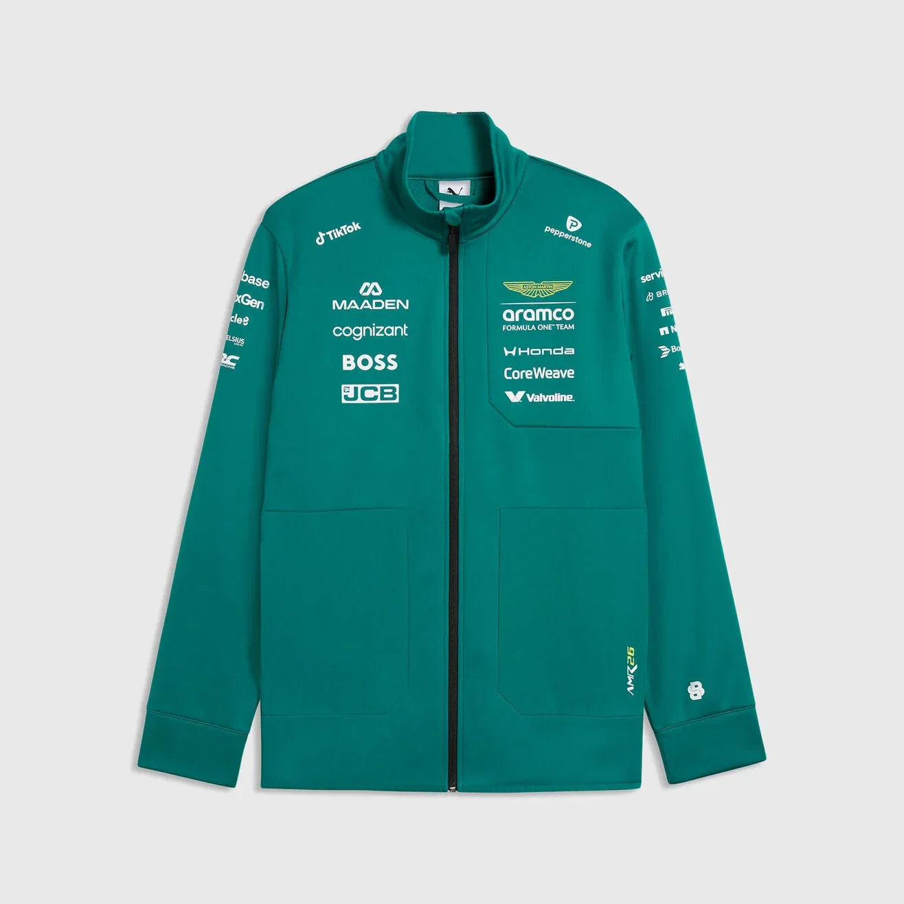 Aston Martin F1 Replica Team Soft Jacket 2026 Green