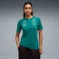 Aston Martin F1 Ladies Team Tee Shirt 2026 Green
