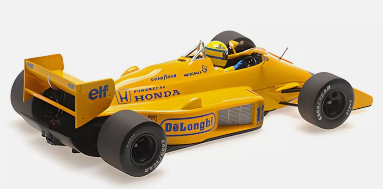 1:43rd Lotus Honda 97T Ayrton Senna 1987 1st Monaco Win