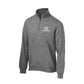 Honda Heather Gray Quarter Zip Sweater