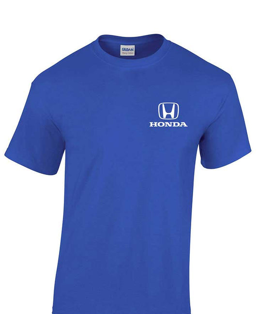 Honda Blue/White Classic Logo Tee