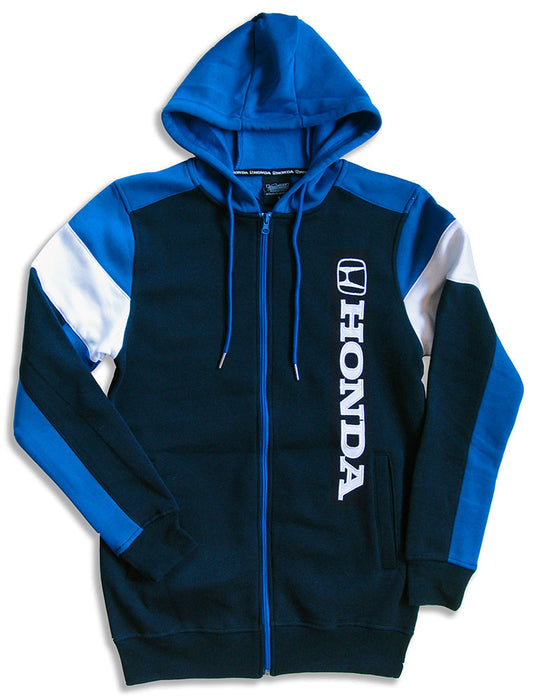 Honda Navy/Blue Full Zip Hooded Sweatshirt