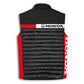 Honda Sporty Lightweight Puffer Vest Black/Red