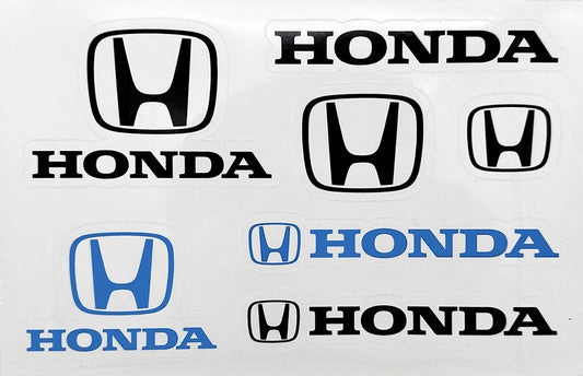 Honda Small Sticker Set (7 Stickers)