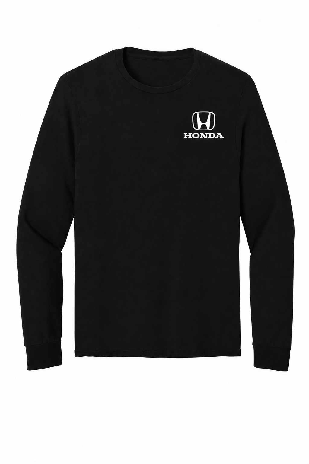 Honda Racing Logo Long Sleeve Tee Black