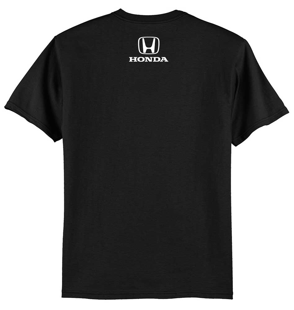 HRC Honda Racing Logo Tee Black