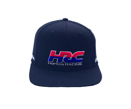 HRC Honda Racing Flatbrim Hat Navy