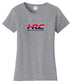 HRC Honda Racing Ladies Logo Tee Heather Grey