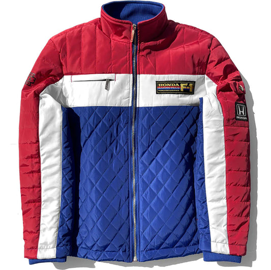 Honda Vintage 1983 Honda Racing Team F1 Quilted Jacket