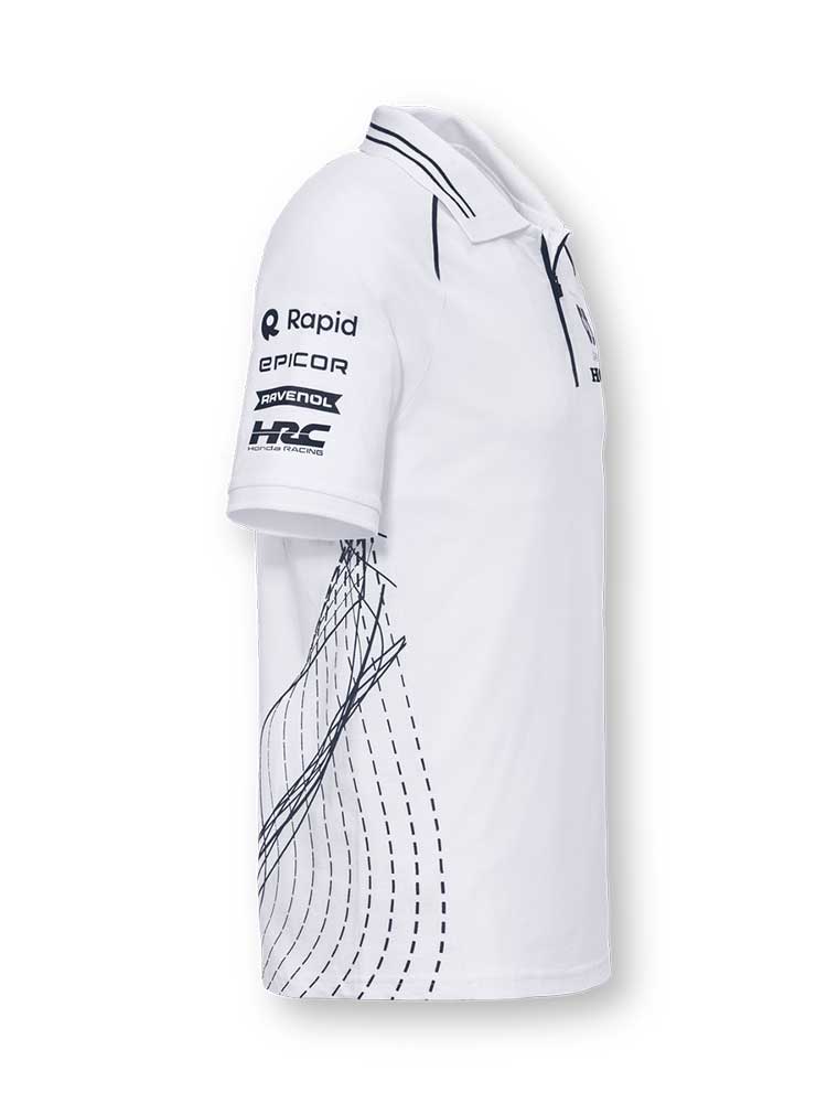 Scuderia Alpha Tauri White Team Polo Shirt 2023